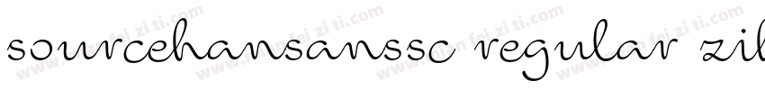 sourcehansanssc regular zihun5hao w字体转换